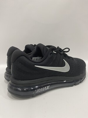 Nike Air Max 2017 Men's Shoes Black Anthracite White 849559 001 Sz