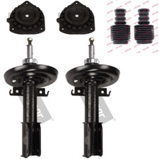 2x Stossdämpfer vorne +2 Domlager + Schutz Renault Megane III CC Grandtour Coupe