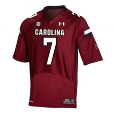 South Carolina Gamecocks #7 Jadeveon Clowney Men Stitch Jersey - Red