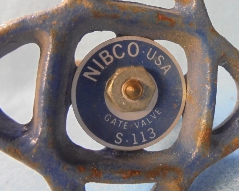 NIBCO S-113 BRONZE 1/2" GATE VALVE, 125 SWP, 200 WOG, SOLDER ENDS, LOT OF 2 - Image 2 of 4