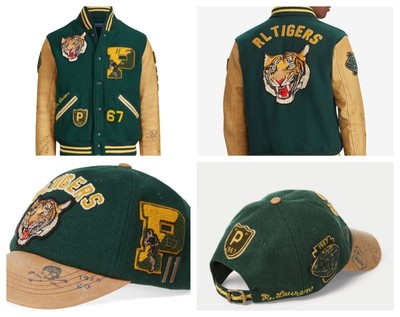 polo tiger varsity jacket