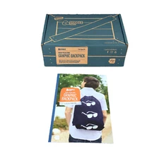 Kiwi Co Doodle Crate Graphic Backpack Age 9+ #f1447-dsrp Art Crafting Box