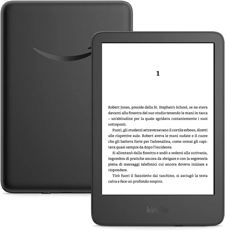 Kindle (16 GB)| Il Più Leggero E Compatto, Con Schermo Antiriflesso, Cambio Pagi - Immagine 2 di 4