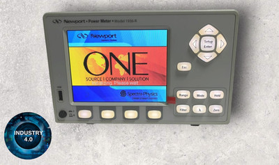 Newport Optical Power Meter 1936-R + Silicon Photodetector 918D-SL-OD3R Tested