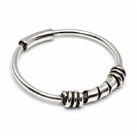 Nasenring 3 SpulenhüLse 925 Sterling Silber Tragus Helix Daith Ohrring Schmuck