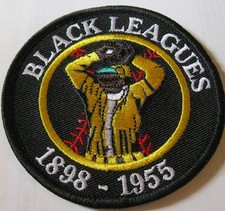 Black League Baseball Patch 1898-1955