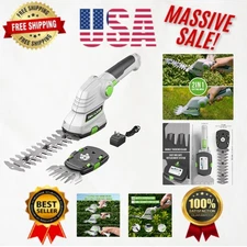 Lightweight Cordless Hedge Trimmer with Safety Features for Effortless Lawn Care
