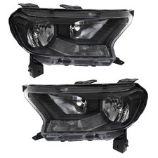 Headlight Front Black Housing for Ford Ranger 2019-2022