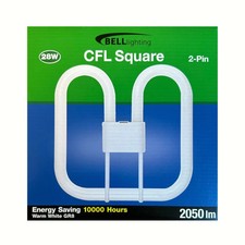 Image of 🔥5x BELL 2D CFL 2 PIN 28W GR8 Fluorescent Tube Bulb | Fast Dispatch