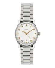 Gucci Womens  Stainless Steel 27mm Bracelet Fashion Watch