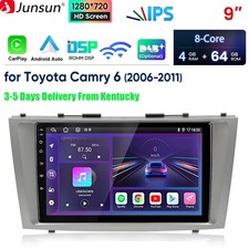 Carplay 4+64G Android15 For Toyota Camry 6 2006-2011 9"Car Stereo Radio GPS Navi