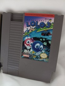 ADVENTURES OF LOLO 1, 2 & 3 GAME LOT FOR THE NES!!!
