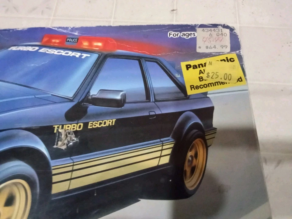 Coche de búsqueda turbo Nikko Ford Escort de colección (Japón) leer Foto 2 de 4