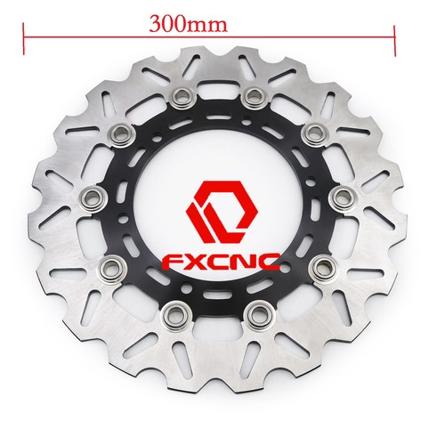 CNC Front Brake Disc Rotor For YAMAHA YZF R1 1998-2003 2002 2001 2000 300mm CNC - Picture 6 of 7