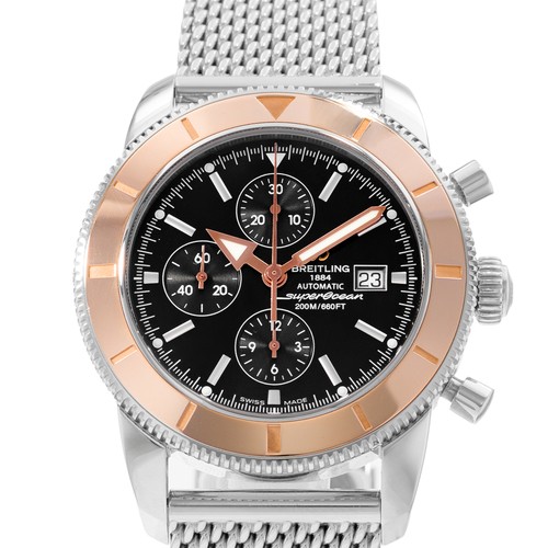Breitling SuperOcean Heritage U13320/B908 46mm Steel 18k Rose Gold Box Paper