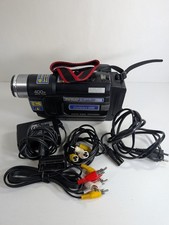 Vintage JVC GR-FX12 Compact VHS-C Camcorder - Working - Good Battery - B W VF