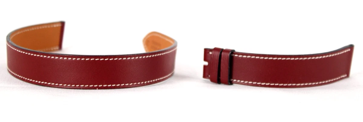 HERMÈS Leather Two-Piece Strap Wristwatch Bands for sale | eBay