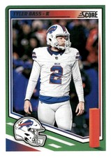 2025 Score #66 Tyler Bass Buffalo Bills Score Gold