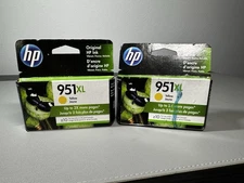 HP 951XL Yellow High Yield Ink Cartridge CN048AN Genuine OEM Sealed Exp 2022