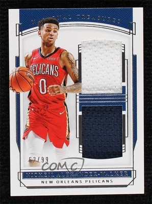 2019 Panini National Treasures 62/99 Nickeil Alexander-Walker #RDM-NAW RC 0d44
