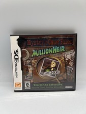 Mystery Case Files Millionheir Nintendo DS Complete CIB
