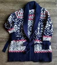 gharani strok London 🇬🇧 Damen Norweger Strickjacke neuwertig Gr. L mit Angora