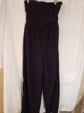 Women's Sleeveless Navy Jumpsuit Size M