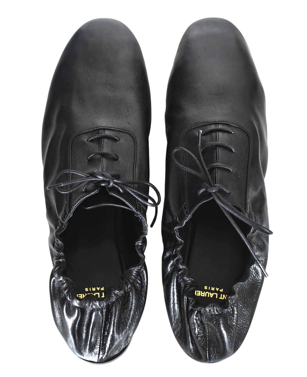 ?️Scarpe Oxford SAINT LAURENT Paris Vernueil da uomo in pelle nera EU 43 US 9.5 10