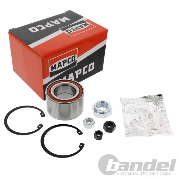 Mapco Radlagersatz Vorne Passend FüR Audi 50 VW Derby Polo | 26704-image