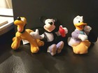 Vintage 2001 McDonalds House of Mouse Disney Toys Lot of 3 Mickey Donald Pluto — photo 1