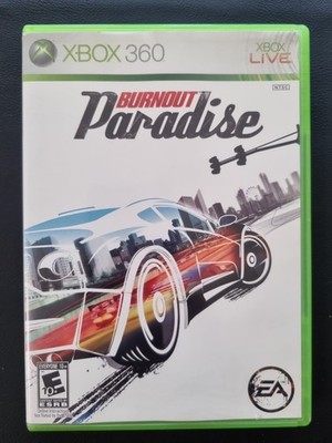 Burnout Paradise Xbox 360 - Original Case & Disc Only - Tested Works Racing