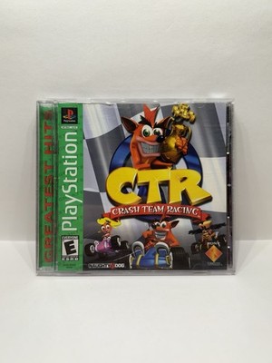 CTR: Crash Team Racing (PlayStation 1, 1999) Greatest Hits Complete CIB Tested