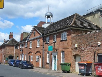 Photo 6x4 Horsham - The Clockhouse Horsham/TQ1731 Red brick building wit c2016