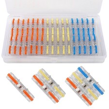 34PCS Lever Wire Connectors,Quick Connect Electrical Splicing Kit for Compact In