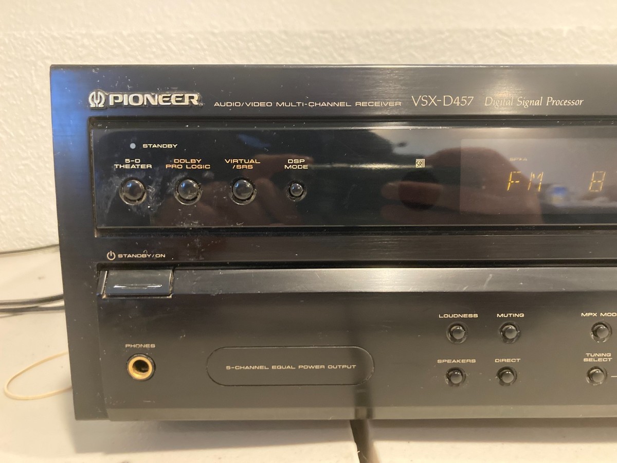 Pioneer VSX-D457 Stereo AV Receiver Amplifier Dolby, 5.1 | eBay