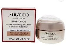 SHISEIDO BENEFIANCE Wrinkle Smoothing EYE Cream 0.5oz/15 ml