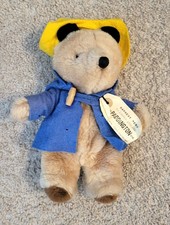 1975 PADDINGTON Stuffed PLUSH Bear by EDEN Vintage With Original Tags