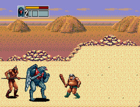 Golden Axe 3 "USA Enhanced Version" for the Sega Genesis + case & cover art.