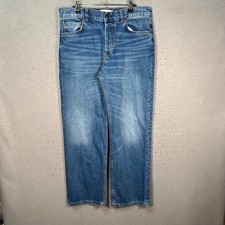 Zara Womens Size 6 Blue Straight Leg 100 Cotton Denim Jeans