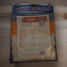 Kero-World Wick # 32000 Kerosene Heater Wick Comfort Glow Sears Panasonic