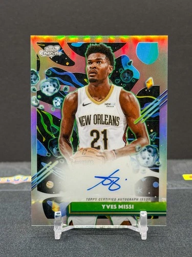 2025 Topps Cosmic Chrome Yves Missi Base (RAW)