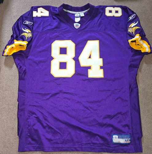 Vtg Randy Moss Minnesota Vikings Reebok AUTHENTIC Jersey Sz 56