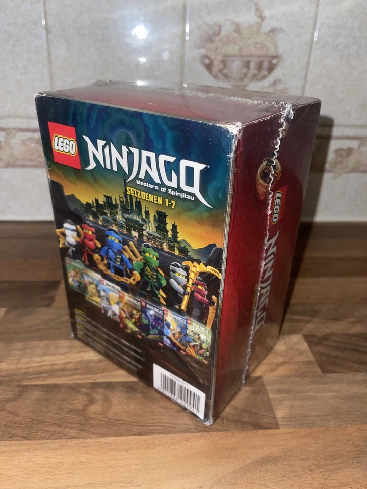 LEGO Ninjago Master of Spinjitzu Seasons 1-7 DVD Box Set Region 2 New & Sealed - Image 2 of 4