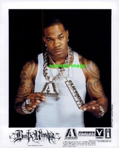 Press Photo: BUSTA RHYMES 8x10 Color