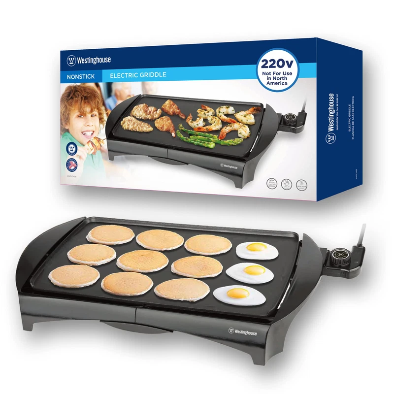 Westinghouse 220 Volt Griddle Family Size Grill 220 Volts Wkgl2456 220V 240