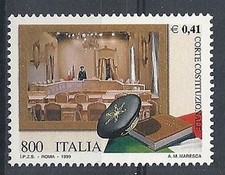 1999 ITALIA CORTE COSTITUZIONALE MNH **