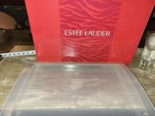 New Vintage Estee Lauder Extra Large Make Up Vanity Tray And Box