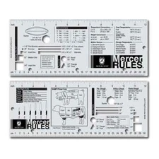 Mercer Culinary Tool M33241 Two-sided Measurements And Guidelines Sealed