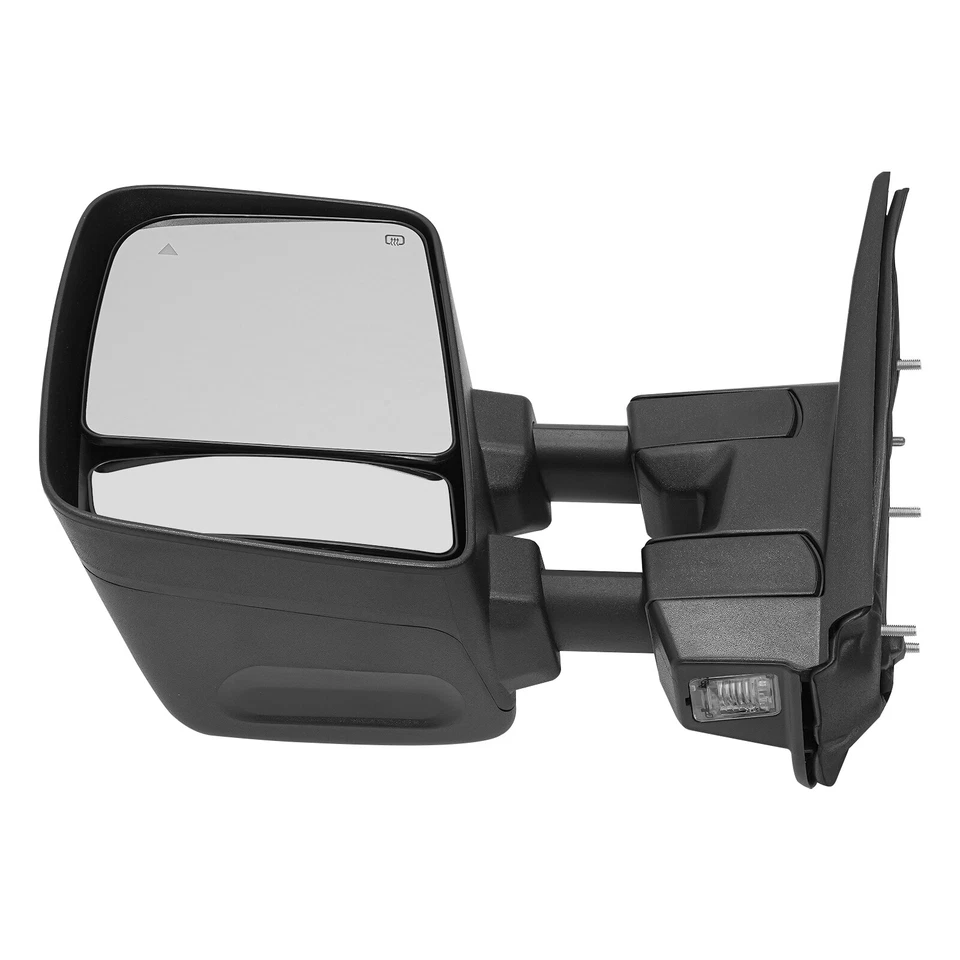 For 2017-2022 Nissan Titan Left Power Heated Towing Mirror w/ Blind Spot Chrome - Image 2 of 4