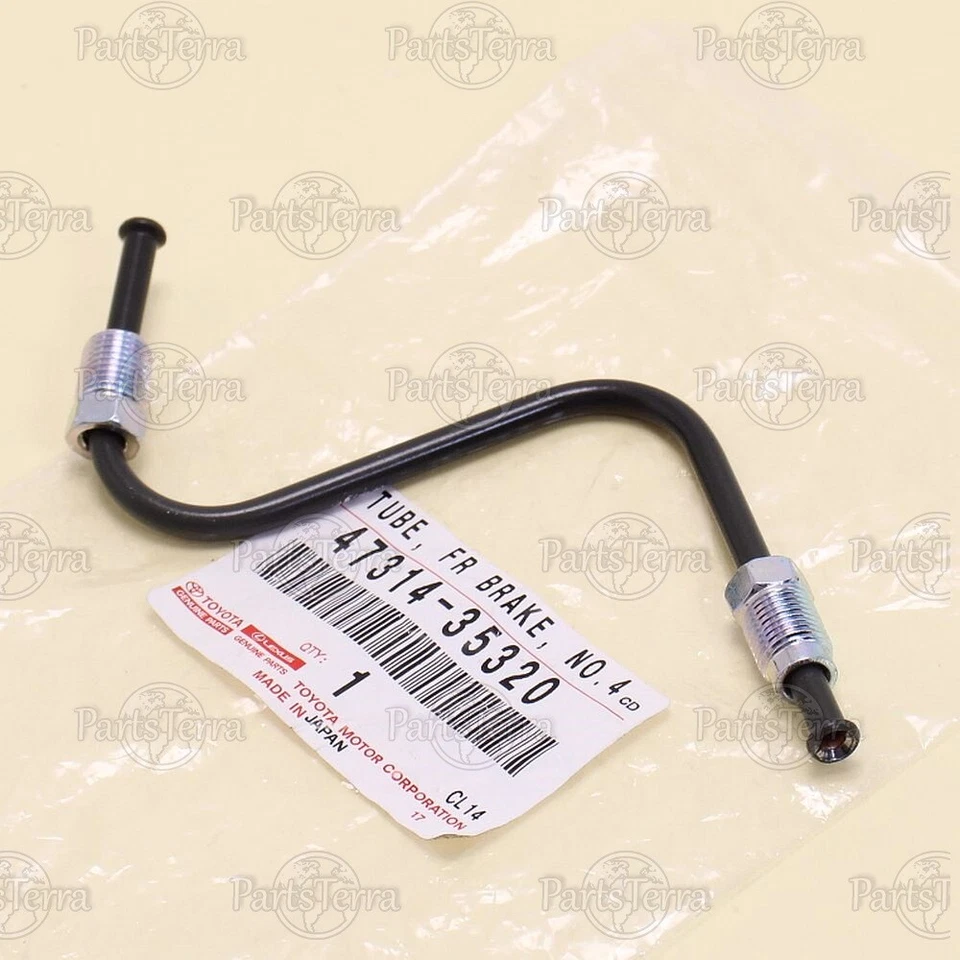 47314-35320 Nuevo tubo de freno delantero derecho Toyota FJ CRUISER 4RUNNER Lexus GX470 FABRICANTE DE EQUIPOS ORIGINALES Foto 4 de 4